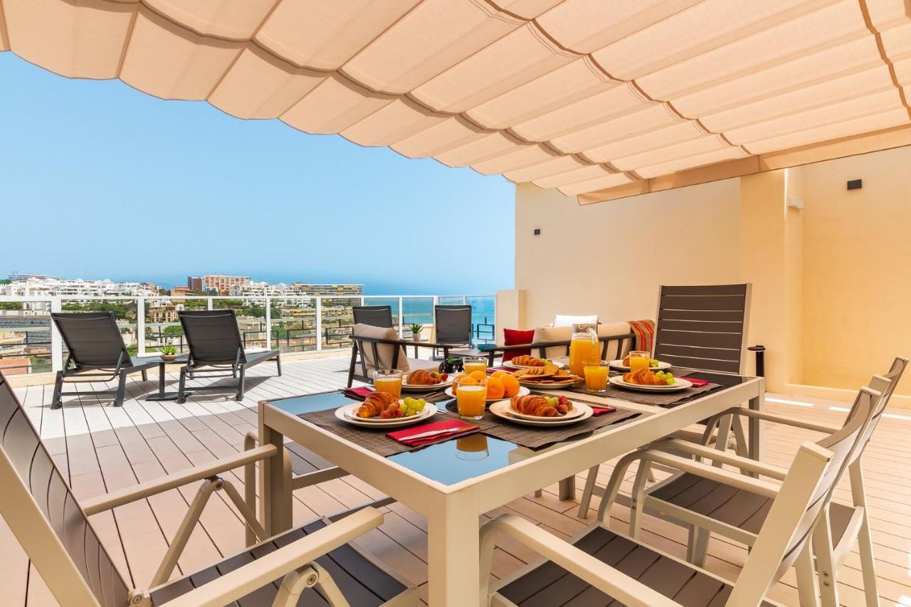 Crystalline View'S Of Carihuela - 3 Bedrooms Penthouse Torremolinos Zewnętrze zdjęcie